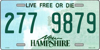 NH license plate 2779879