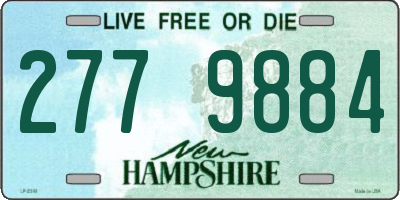 NH license plate 2779884