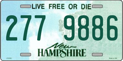 NH license plate 2779886