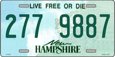 NH license plate 2779887