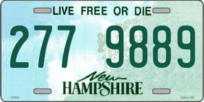 NH license plate 2779889