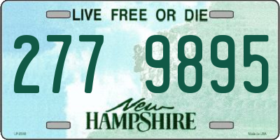 NH license plate 2779895