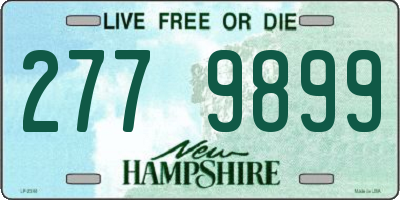 NH license plate 2779899