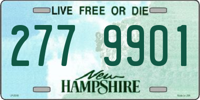 NH license plate 2779901
