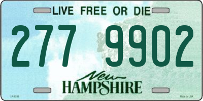 NH license plate 2779902