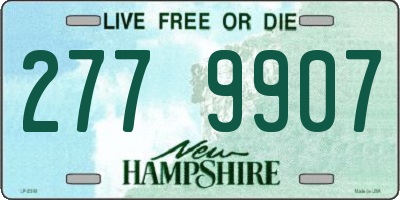 NH license plate 2779907