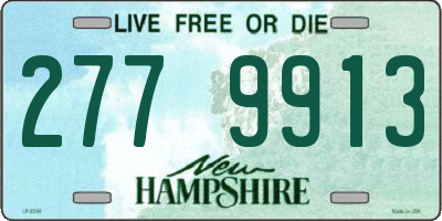 NH license plate 2779913
