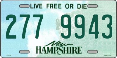 NH license plate 2779943