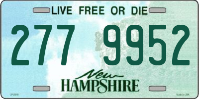 NH license plate 2779952