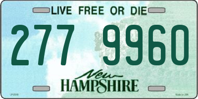 NH license plate 2779960