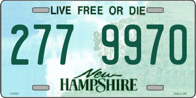 NH license plate 2779970