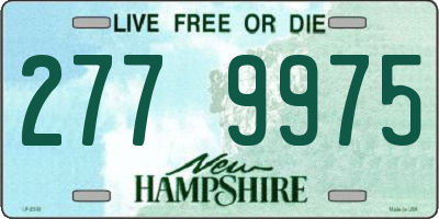 NH license plate 2779975