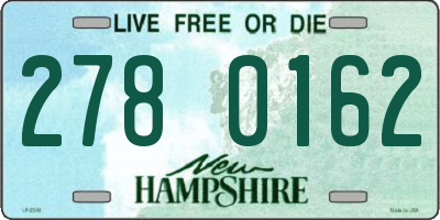 NH license plate 2780162