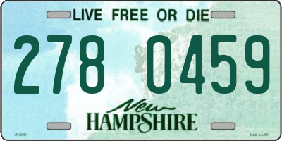 NH license plate 2780459
