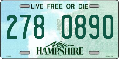 NH license plate 2780890