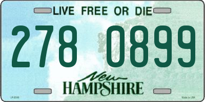 NH license plate 2780899