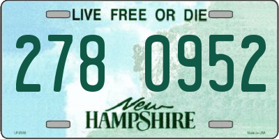 NH license plate 2780952