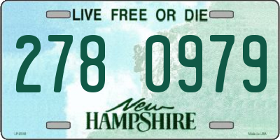 NH license plate 2780979