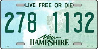 NH license plate 2781132