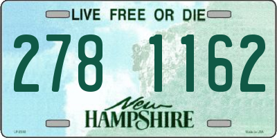 NH license plate 2781162