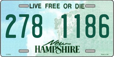 NH license plate 2781186