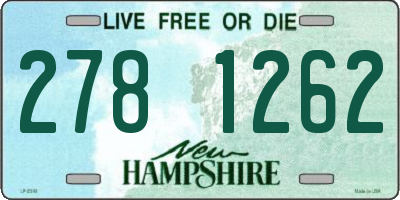 NH license plate 2781262