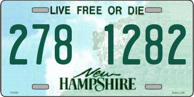 NH license plate 2781282