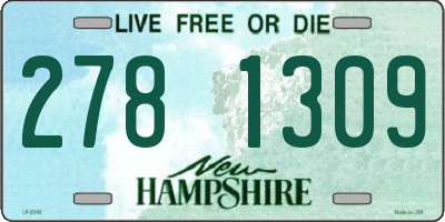 NH license plate 2781309