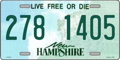 NH license plate 2781405