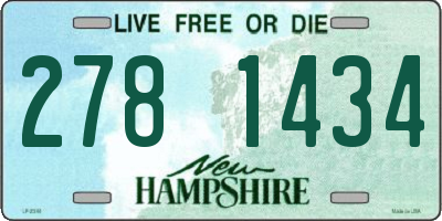 NH license plate 2781434