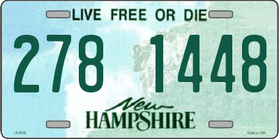 NH license plate 2781448
