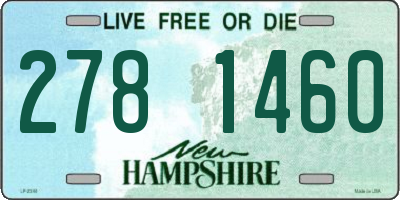 NH license plate 2781460