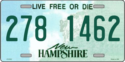 NH license plate 2781462