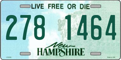 NH license plate 2781464