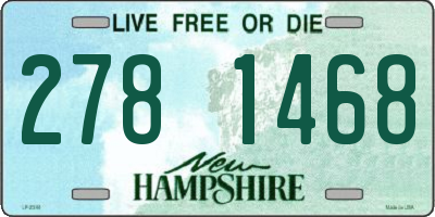 NH license plate 2781468