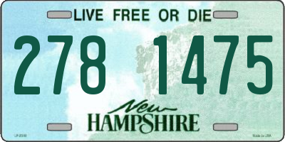 NH license plate 2781475
