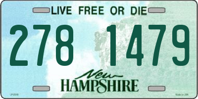 NH license plate 2781479