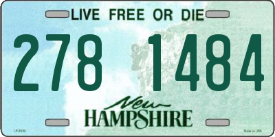 NH license plate 2781484