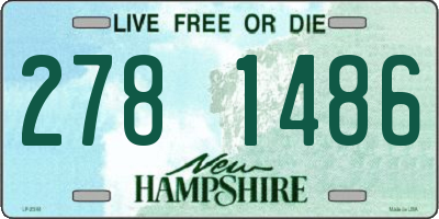 NH license plate 2781486