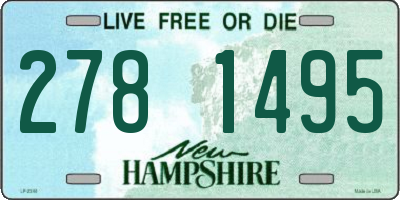 NH license plate 2781495