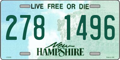 NH license plate 2781496