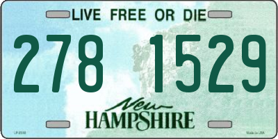 NH license plate 2781529