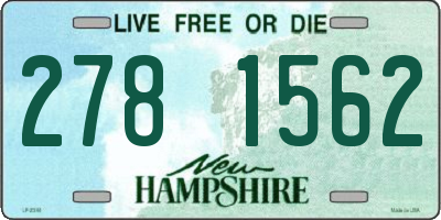NH license plate 2781562