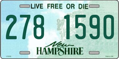 NH license plate 2781590