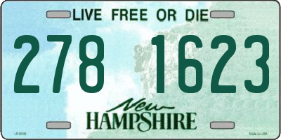 NH license plate 2781623