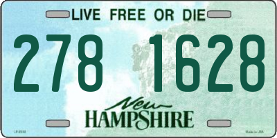 NH license plate 2781628