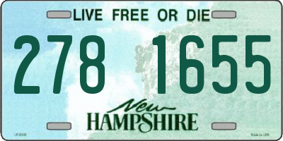 NH license plate 2781655