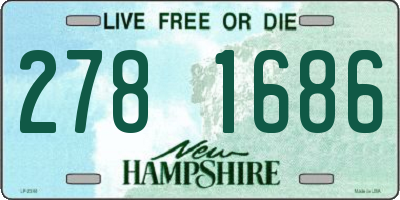 NH license plate 2781686