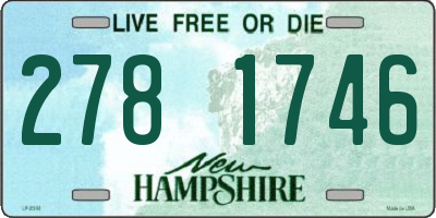 NH license plate 2781746