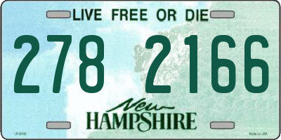 NH license plate 2782166